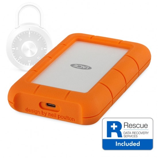 2TB LaCie STFR200403 Rugged Secure