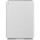 1TB LaCie STHG1000400 USB 3.1 Type-C Mobile Drive Moon Silver