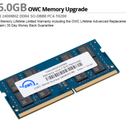 OWC 16GB Memory - 16GB 2400MHZ DDR4 SO-DIMM PC4-19200
