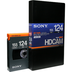  Sony HDCAM 124 Dakika BCT-124HDL (BCT-124HDL)