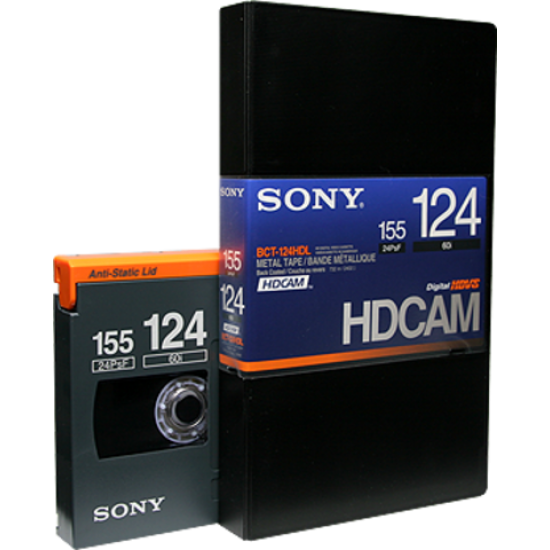 Sony HDCAM 124 Dakika BCT-124HDL (BCT-124HDL)