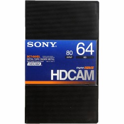  Sony HDCAM 64 Dakika BCT-64HDL (BCT-64HDL)